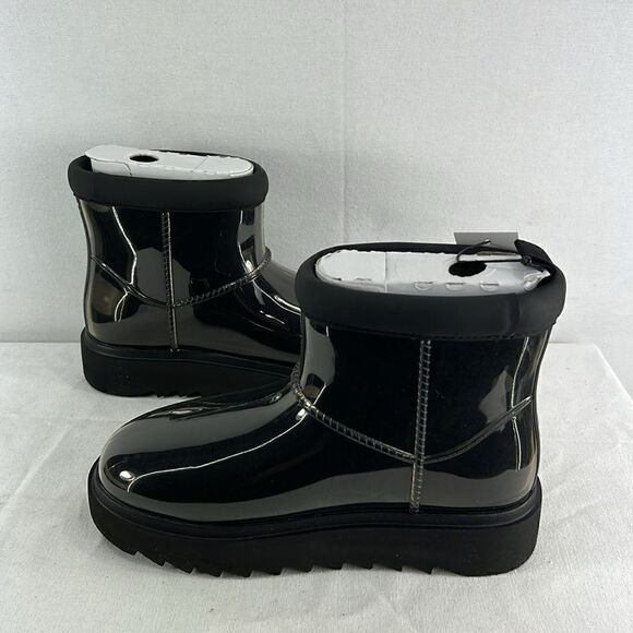 Koolburra by UGG Koola Clear Mini Boots- Clear/Black- Size 5- NIB - Picture 4 of 7